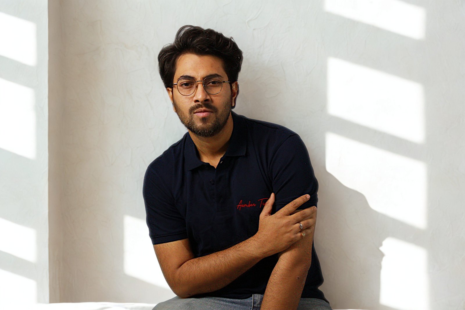 Trails Classic Blue Polo Cotton T-Shirt - Image 3