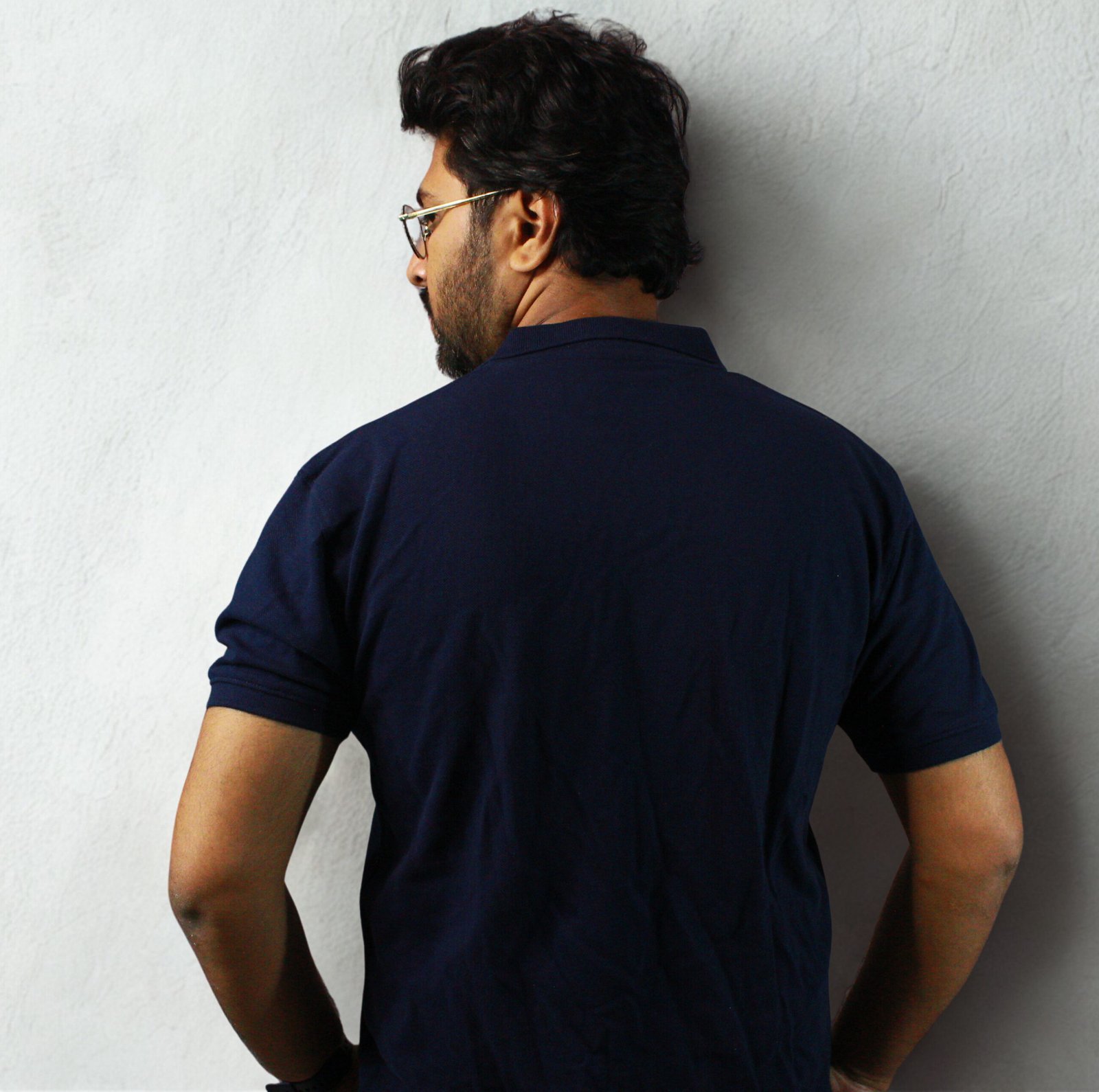 Trails Classic Blue Polo Cotton T-Shirt - Image 2