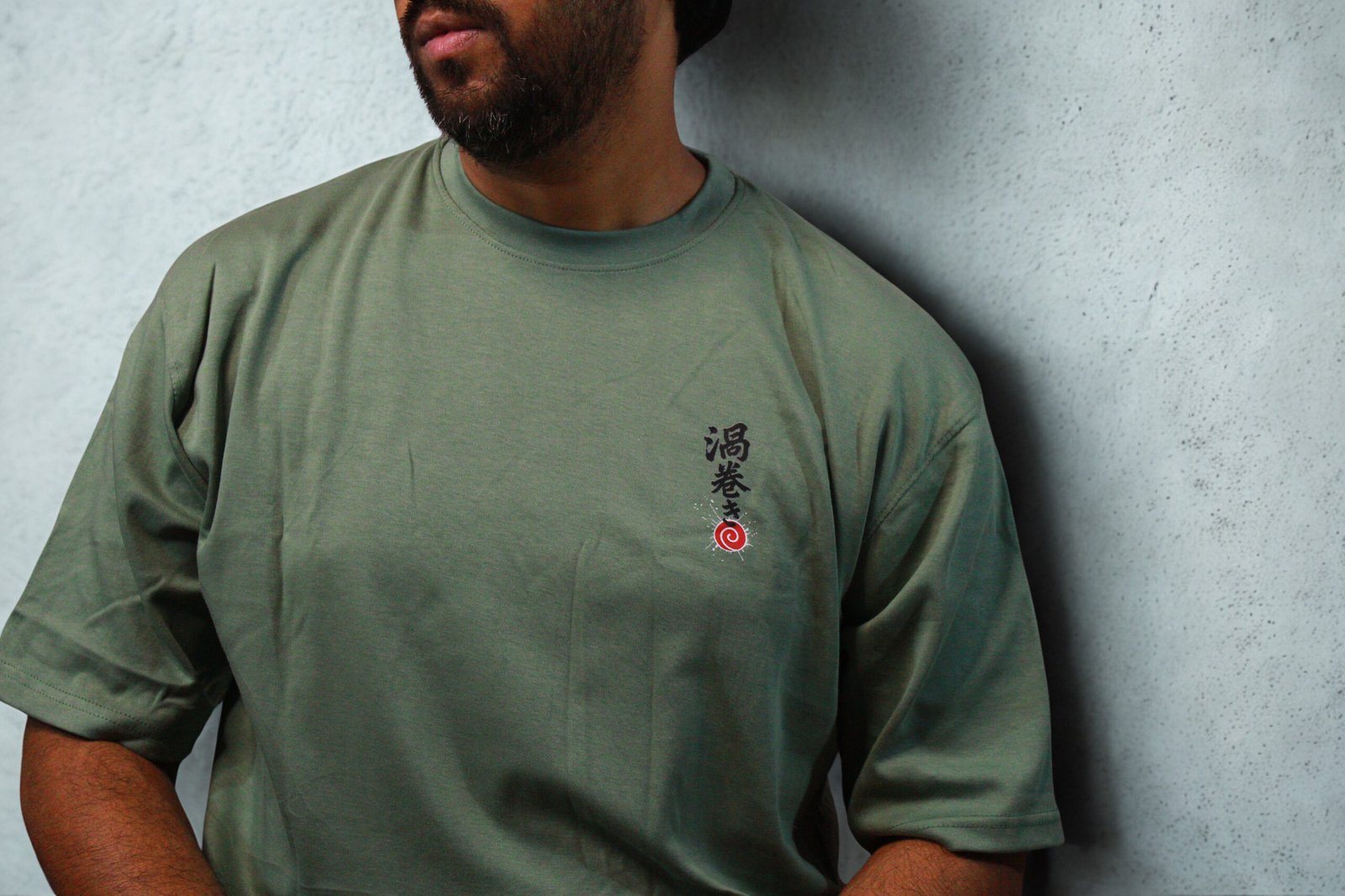 Trails Naruto Oversized Cotton T-Shirt - Image 3