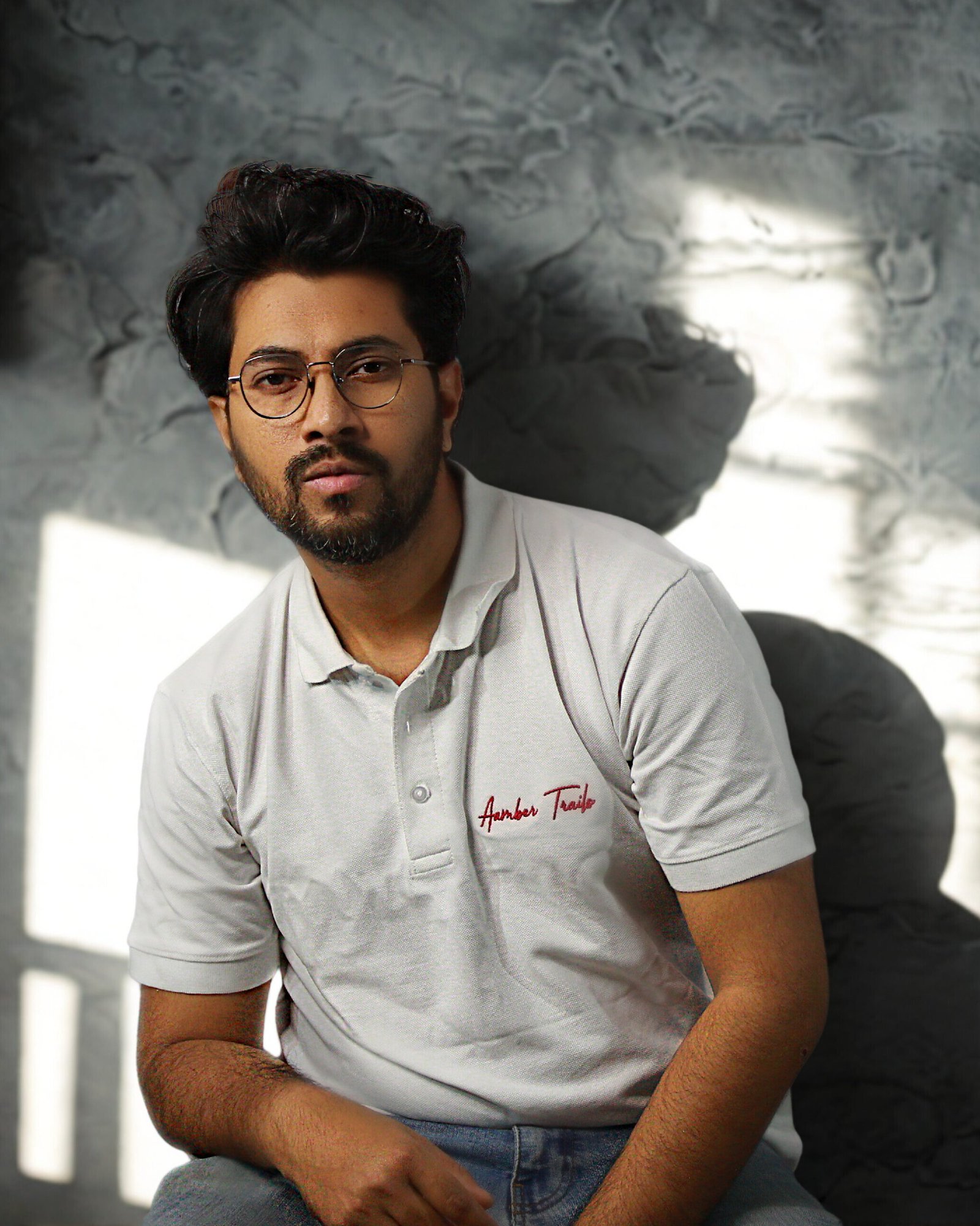 Trails Timeless White Polo Cotton T-Shirt - Image 2