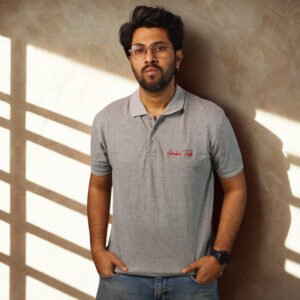 Trails Urban Gray Polo Cotton T-Shirt