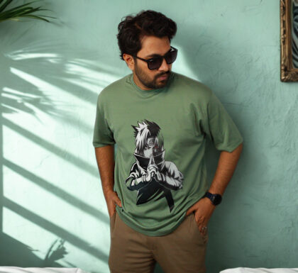 Crimson Crow Oversized Cotton T-Shirt